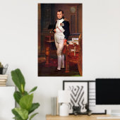 Napoleon Posing in seiner Studie Poster (Heimbüro)