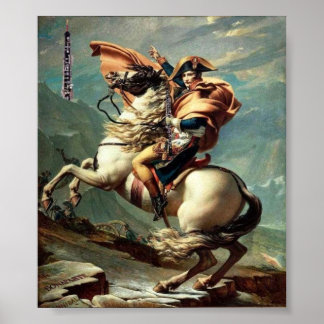 Napoleon Poster: Alpenüberquerung für eine Schildk Poster