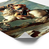 Napoleon Poster: Alpenüberquerung für eine Schildk Poster (Ecke)