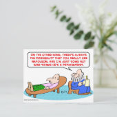 Napoleon-Psychiater Postkarte (Stehend Vorderseite)