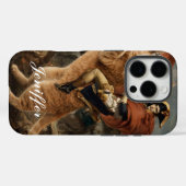 Napoleon reitet riesige Kampkatze                  Case-Mate iPhone Hülle (Rückseite (Horizontal))