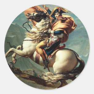Napoleon Runder Aufkleber