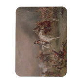 Napoleon’s Retreat (Öl/Canvas) Magnet (Vertikal)