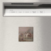 Napoleon’s Retreat (Öl/Canvas) Magnet (In Situ (Geschirrspüler))