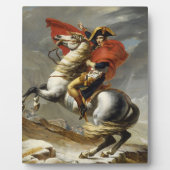 Napoleon über den Grand Saint-Bernard-Pass Fotoplatte (Vorderseite)