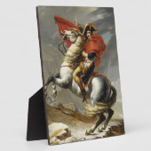 Napoleon über den Grand Saint-Bernard-Pass Fotoplatte (Seite)
