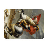 Napoleon über den Grand Saint-Bernard-Pass Magnet (Horizontal)