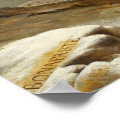 Napoleon über den Grand Saint-Bernard-Pass Poster (Ecke)