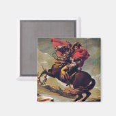 Napoleon über den Saint Bernard Magnet (Vorderseite/Rückseite)