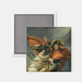 Napoleon über die Alpen 2 Magnet (Vorderseite/Rückseite)
