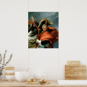 Napoleon über die Alpen 2 Poster (Küche)
