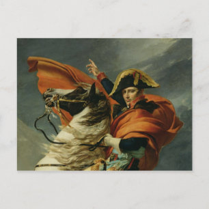 Napoleon über die Alpen 2 Postkarte