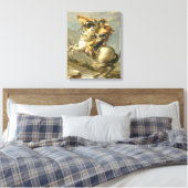 Napoleon über die Alpen am St. Bernard Leinwanddruck (Insitu (Schlafzimmer))