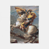 Napoleon über die Alpen, Jacques-Louis David Fleecedecke (Vorderseite)
