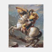 Napoleon über die Alpen, Jacques-Louis David Fleecedecke (Vorderseite)