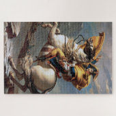 Napoleon über die Alpen, Jacques-Louis David Puzzle (Horizontal)