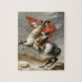 Napoleon über die Alpen - Jacques-Louis David Puzzle (Vertikal)