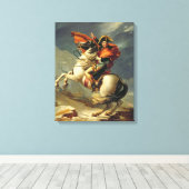 Napoleon überquert am 20. Mai 1800 die Alpen Leinwanddruck (Insitu (Holzboden))