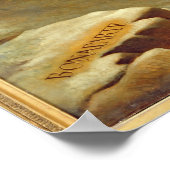 Napoleon überquert am 20. Mai 1800 die Alpen Poster (Ecke)