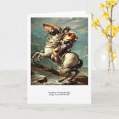 Napoleon überquert die Alpen Karte (Gelbe Blume)