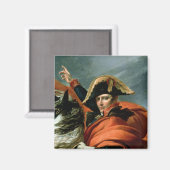 Napoleon überquert die Alpen Magnet (Vorderseite/Rückseite)