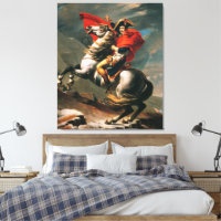 Napoleon überquert die Alpen Neoklassische Malerei