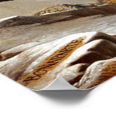 Napoleon überquert die Alpen Poster (Ecke)