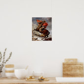 Napoleon überquert die Alpen Poster (Küche)