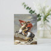 Napoleon überquert die Alpen Postkarte (Stehend Vorderseite)