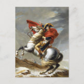 Napoleon überquert die Alpen Postkarte (Vorderseite)