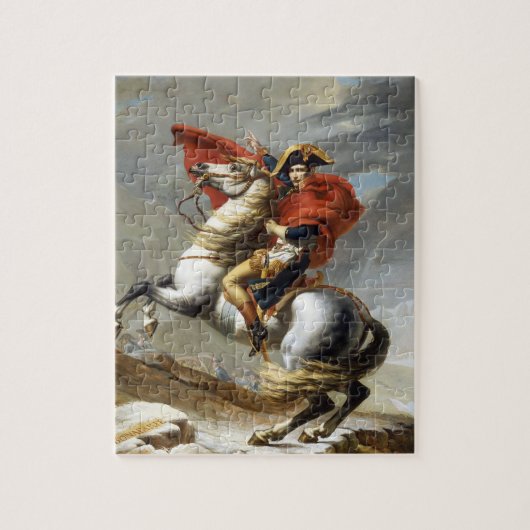 Napoleon überquert die Alpen Puzzle (Vertikal)