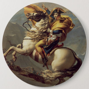 Napoleon überquert die Alpen (Version von 1801) Button