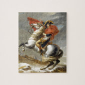 Napoleon überquert die Alpen von Jacques Louis Dav Puzzle (Vertikal)