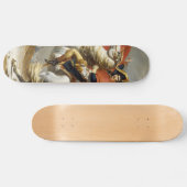 Napoleon überquert die Alpen von Jacques Louis Dav Skateboard (Horizontal)