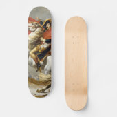 Napoleon überquert die Alpen von Jacques Louis Dav Skateboard (Vorderseite)