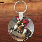 Napoleon überquert die Schlüsselkette der Alpen Schlüsselanhänger (Vorderseite)