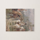 Napoleon und seine Truppen (Öl auf Platte) (Paar Puzzle (Horizontal)