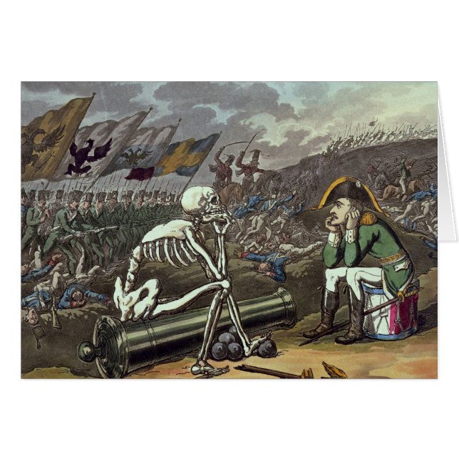 Napoleon und Skelett, 18. (Vorderseite (Horizontal))