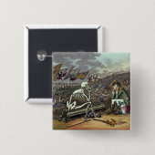 Napoleon und Skelett, 18. Button (Vorne & Hinten)
