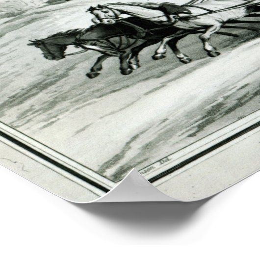 Napoleon verschleiert poster (Ecke)