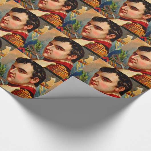 Napoleon Vintag Geschenkpapier (Ecke)