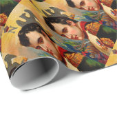 Napoleon Vintag Geschenkpapier (Rolleneckpunkt)