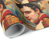 Napoleon Vintage Geschenkpapier (Rolleneckpunkt)