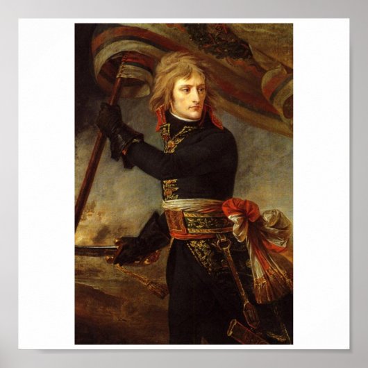 Napoleon von Antoine Jean Gros Poster (Vorne)