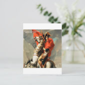 Napoleon & Zitat "Leader" Postkarte (Stehend Vorderseite)