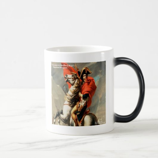 Napoleon & Zitat "Leader" Verwandlungstasse (Rechts)