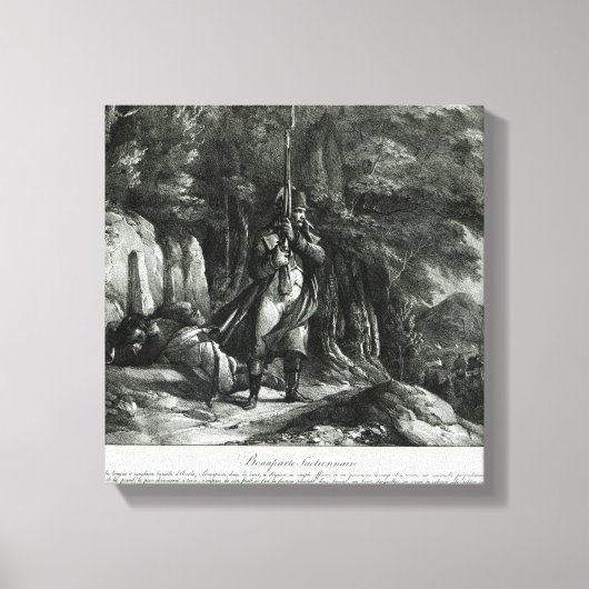 Napoleon zur Einreisesteuer Leinwanddruck (Vorderseite)