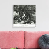 Napoleon zur Einreisesteuer Leinwanddruck (Insitu (Wohnzimmer))