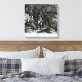 Napoleon zur Einreisesteuer Leinwanddruck (Insitu (Schlafzimmer))