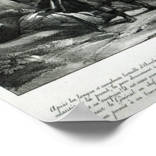 Napoleon zur Einreisesteuer Poster (Ecke)